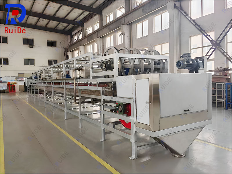 顺酐熔融钢带冷却机